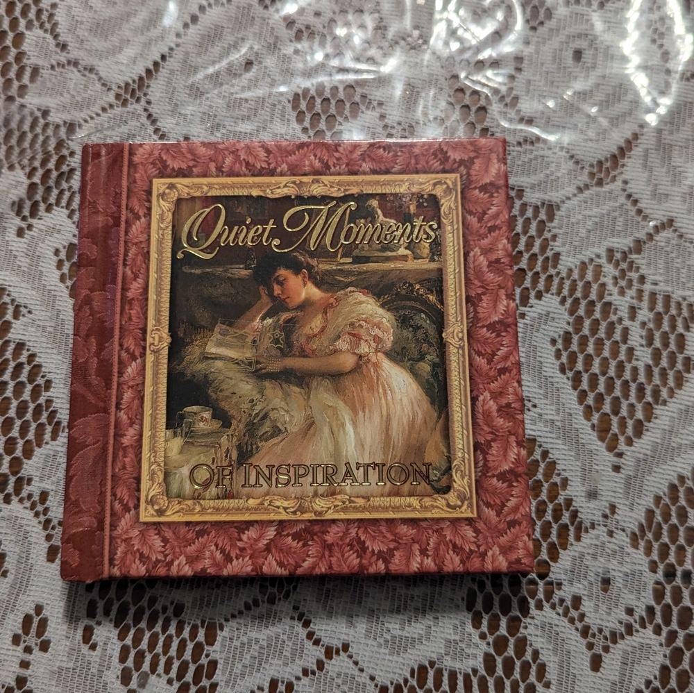 Brownlow Quiet Moments of inspiration Book with Vintage Art Cover